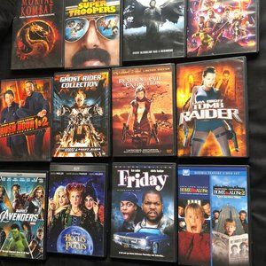 mix batch of blu ray and dvd'd